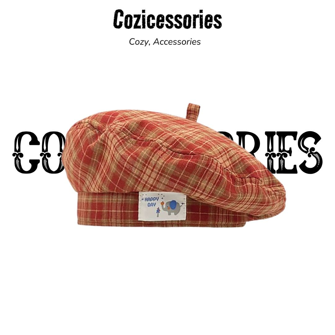 Plaid Chic Beret