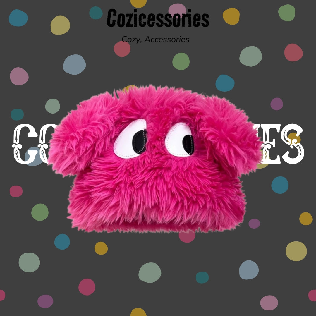 Fluffy Eyed Winter Beanie