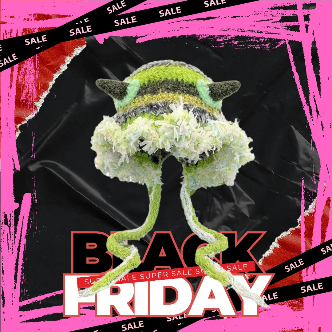 Color Mash Monster Beanie