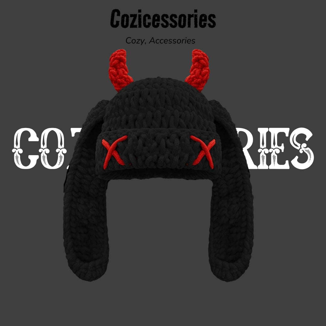 Devil Bunny Beanie