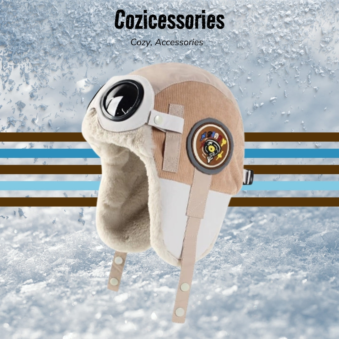 Fun Pilot Style Winter Hat