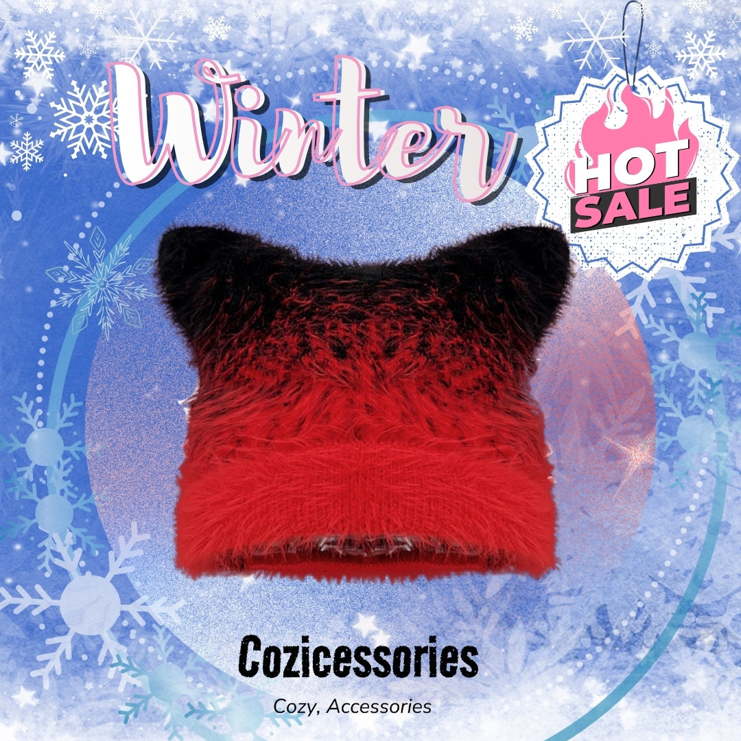 Purrfect Meow Ears Beanie