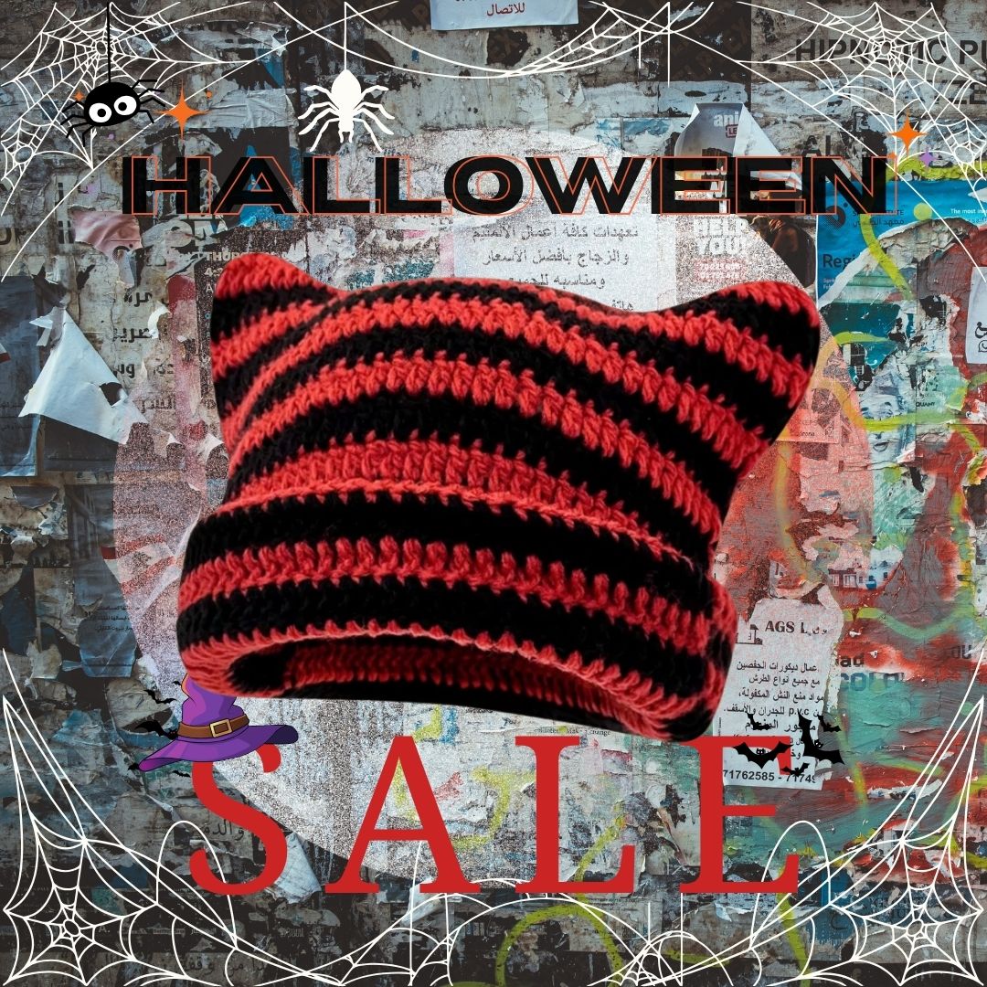 Twill Meow Ears Beanie