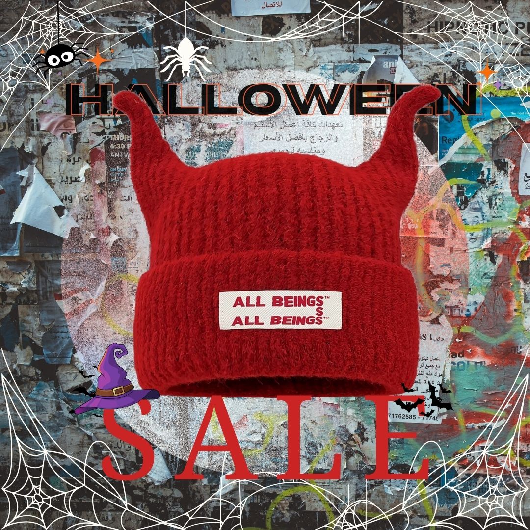 Sharp Devil Beanie