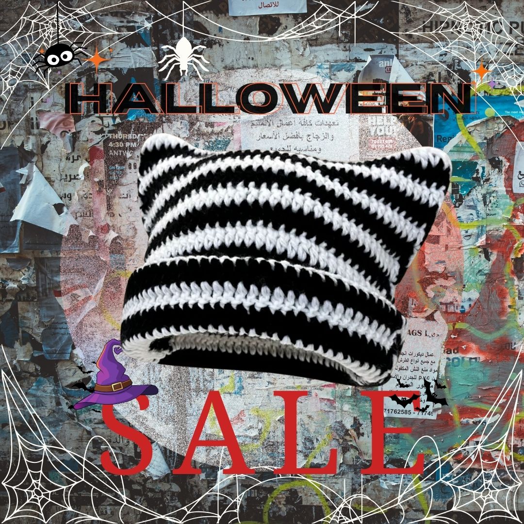 Twill Meow Ears Beanie