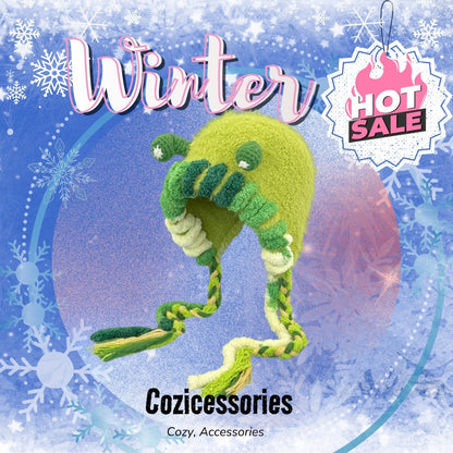 Fun-Furry Monster Beanie