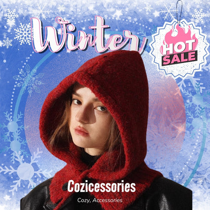 All-in-One Balaclava Scarf Hat