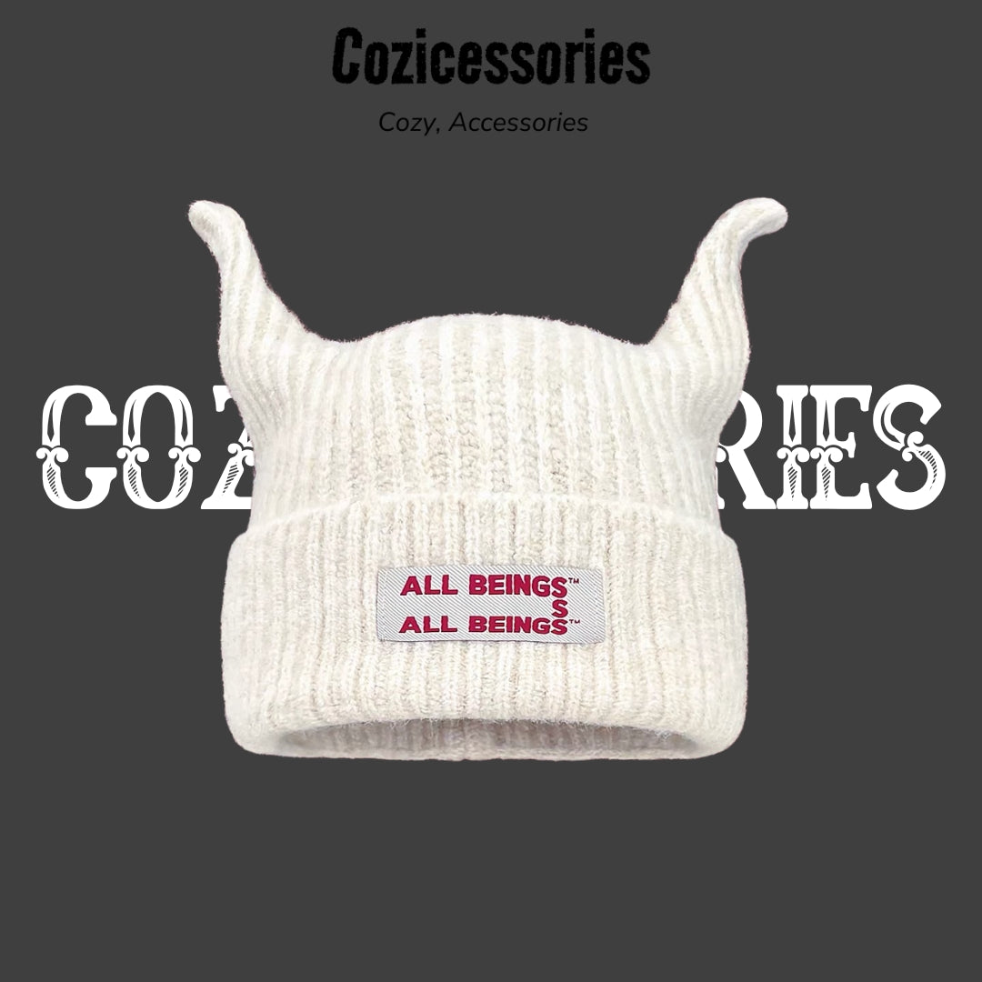 Sharp Devil Beanie