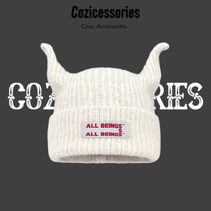 Sharp Devil Beanie