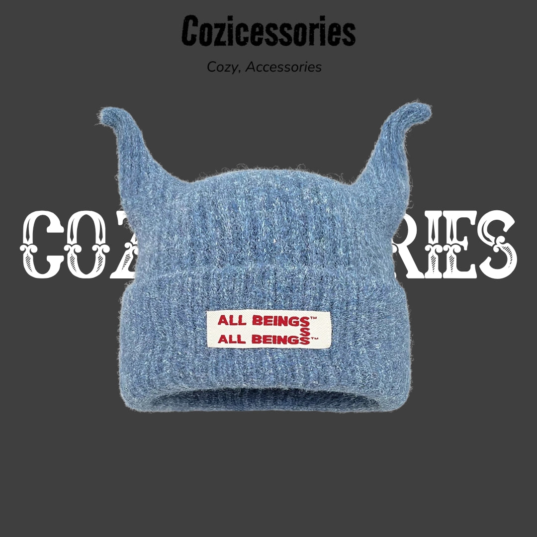 Sharp Devil Beanie