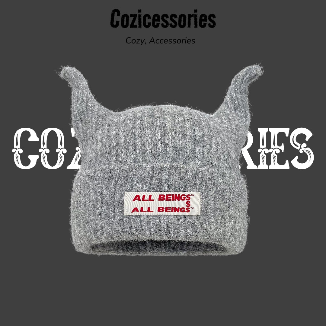 Sharp Devil Beanie
