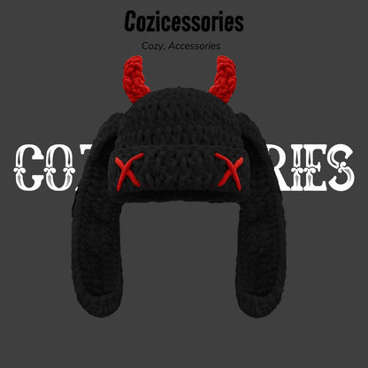 Devil Bunny Beanie