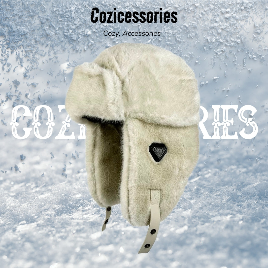 Heavyweight Winter Bomber Hat - Non-Shedding Thickened Fur Ear Protection