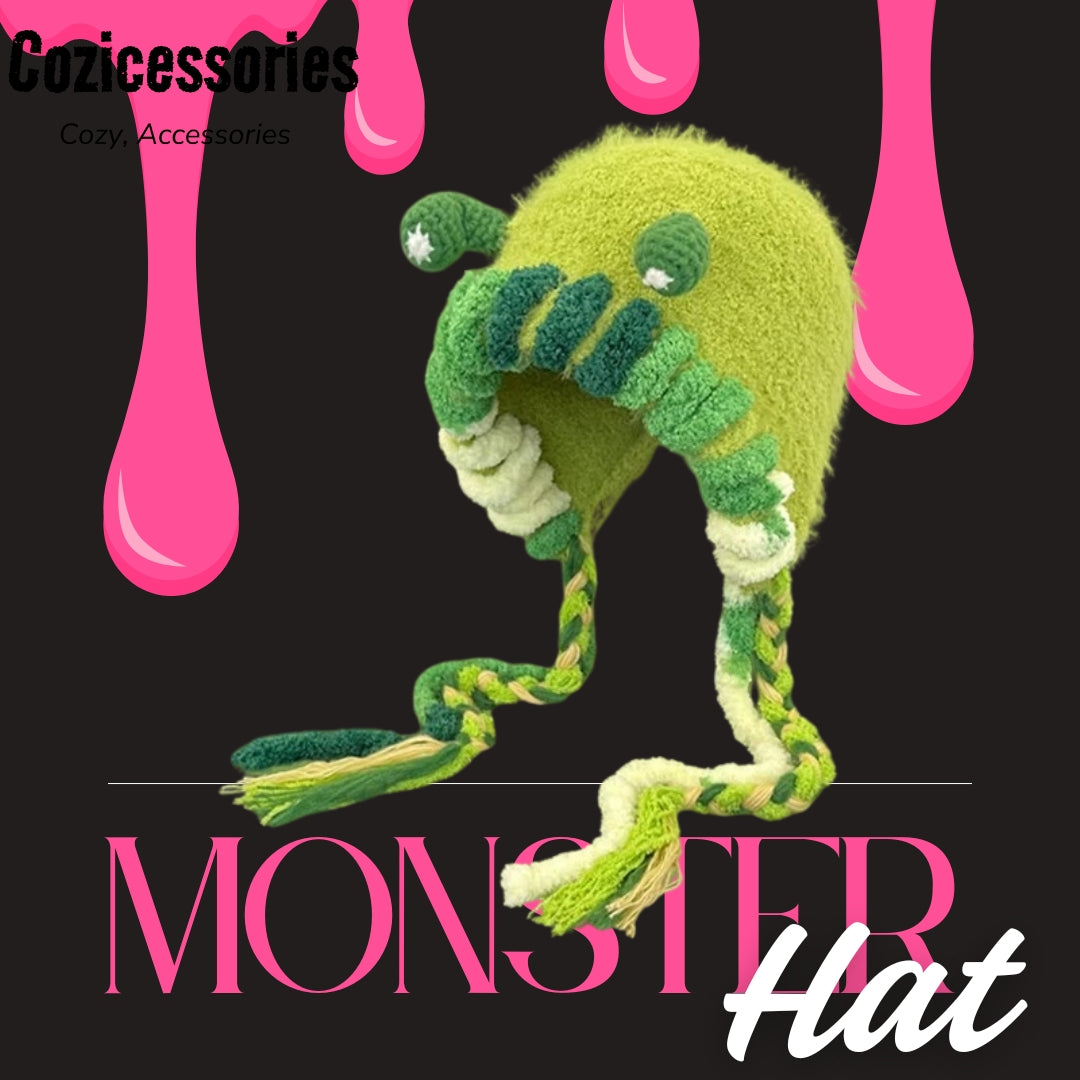 Fun-Furry Monster Beanie