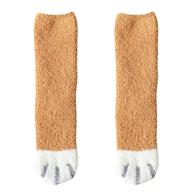 Cute Cat Paw Casual Socks