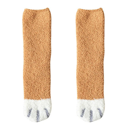 Cute Cat Paw Casual Socks